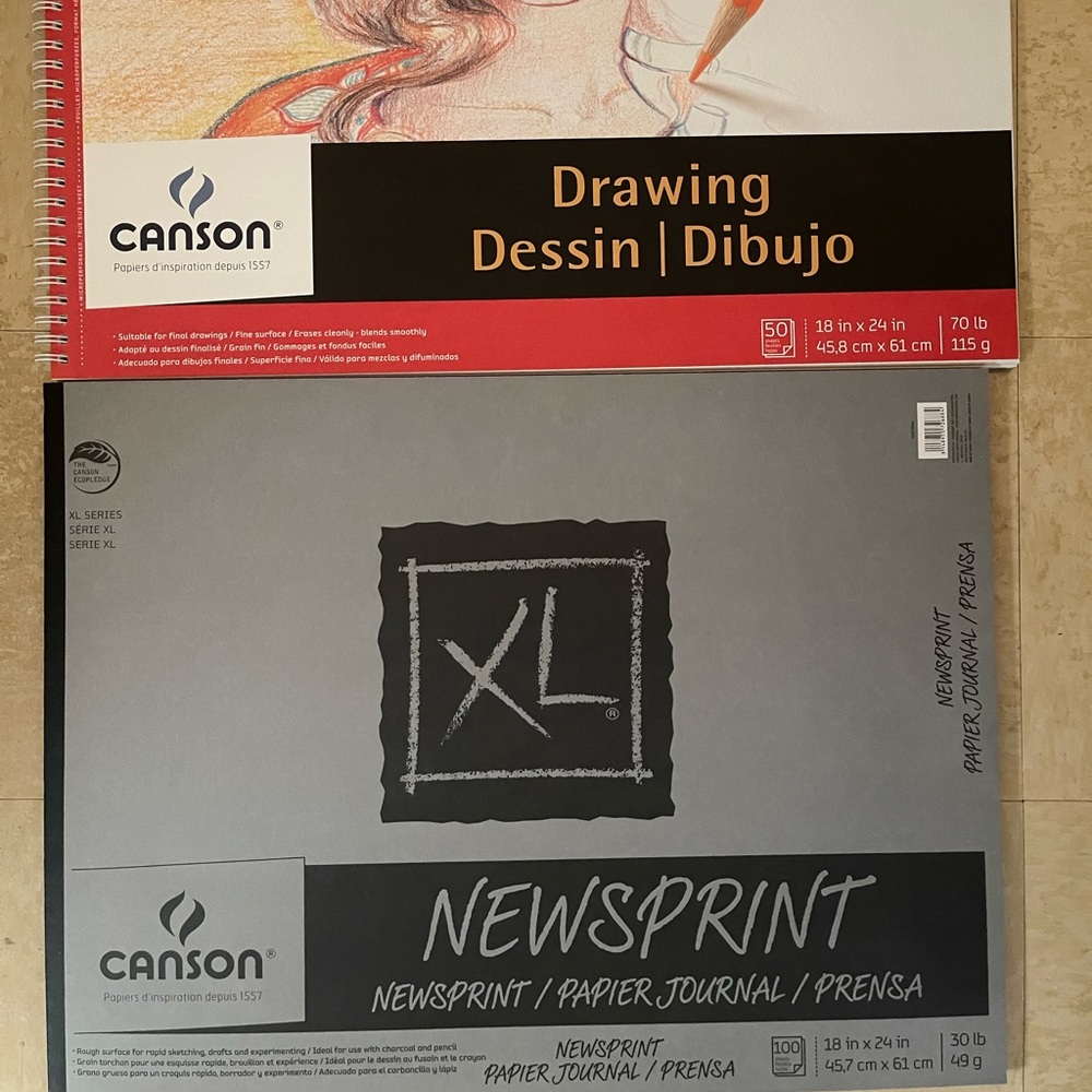 Drawing Paper & Newsprint
